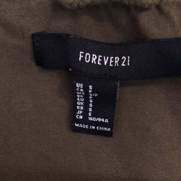 Forever 21 Utility Jacket - Olive - Picture 3 of 8